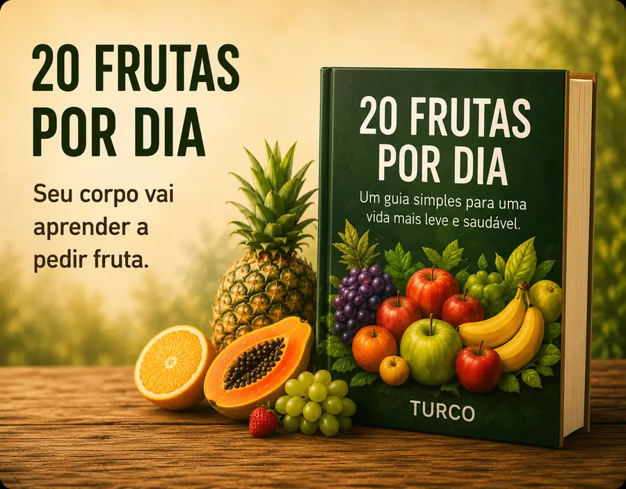 E-book 20 Frutas por Dia - guia de alimentação natural
