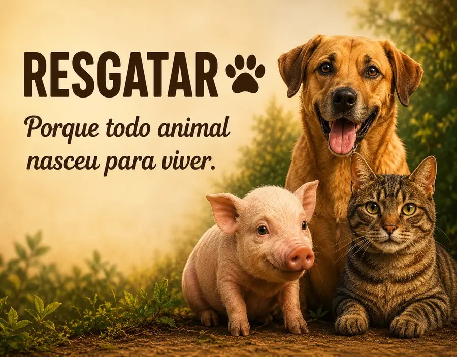 Projeto Resgatar Fazendinha Turca - resgate de animais em Araruama